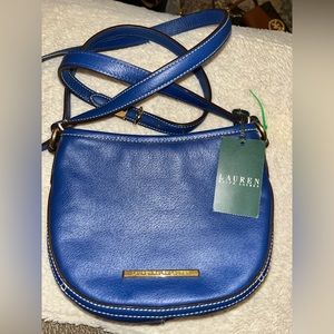 Ralph Lauren blue crossbody bag